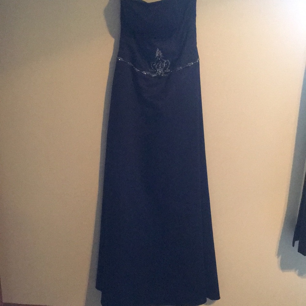Navy Blue prom dress